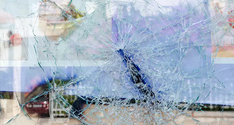 Cracked Glass Balcony Door Repair in Palm Harbor, FL