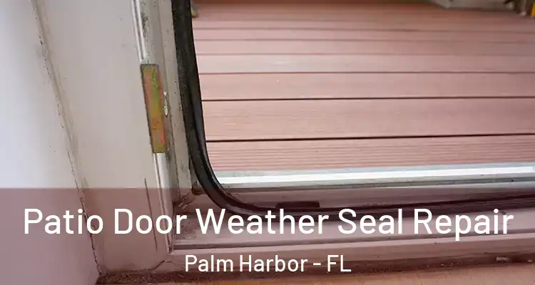  Patio Door Weather Seal Repair Palm Harbor - FL